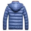 Vestes d'hiver à capuche pour hommes Casual Parkas Hommes Manteaux Épais Thermique Brillant Manteaux Slim Fit Marque Vêtements 7XL SA045 210914