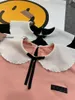T-Shirt da donna Miu Family Manica corta Donna 21 Inizio primavera Stile dolce Ananas Bambola di cotone Pizzo Risvolto Fiocco Top