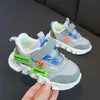 Baby Sneakers Cute Mesh Soft Bottom Casual Shoes New Autumn Girls Boy Sports Kids Toddler Tennis Footwear for Running G1025