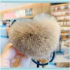 Aessories & Tools Productswomen Girls Cute Colors Faux Fur Heart Scrunchies Rubber Bands Children Lovely Soft Elastic Hair Female Aessories1