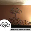 Infinity Heart Steel Wall Decoration Personalized Metal Wall Home Bedroom Art Ornaments Anniversary Gifts MUMR999 2106159243356