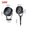 Lawn Lamps RGB Tree Light Garden Lights Outdoor Lighting Juldekorationer Patio Yard Landscape 15W 18W 12V 220V