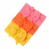 Babyharen Accessoires Nylon Butterfly Hair Band Child Skin Soft High Elastic Dovetail Kids Bows Hoofdbanden 9214