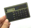 Calculatrice de carte solaire Slim Palm Small Office Computer Student Mini calculatrice portable