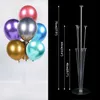 Ballons Accessories Balloons Stand Holder Column Stick Balloon Arch Baloon Chain Birthday Baby shower Wedding Party Supplies 210626