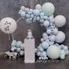 Partydekoration Gold Weiß Hochzeit Ballon Kreis Geburtstag Bogen Unterstützung Kit Bogen Ballons Stand Dekor 1-2,5 m Ballon