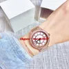 Ny MK3313 MK3312 MK3311 Lady Crystal Mother of Pearl Dial Rose Gold Armband Watch 3313 3312 33112534