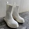 21ss Factory high top TPU semelle épaisse plate-forme Bottes exclusives chaussures d'entraînement de rue rock