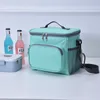 Scatole Borsa termica per il pranzo Grande scatola portatile in tessuto Oxford Donna Uomo Picnic Borse frigo Viaggi BBQ Ice Zip Pack Accessori Forniture Prodotti