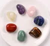 공장 차크라 돌 치유 크리스탈 7 Tumbled Chakras 균형, 크리스탈 테라피, 명상, reiki 엄지 손가락, 손바닥 세트