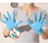 100Pcs Lot Disposable Gloves Latex powder free Cleaning Household Garden Home food hand protective confortable RRE10495