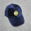 Cap Drew Corduroy Baseball Bieber samma broderade ansikte Cap High Beauty Tide Street Hip Hop Trendy Hat2386168