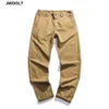 Spring Autumn Simple Design Boutique Bottoms Harajuku Fashion Slim Straight Men Casual Pants Cotton Man Trousers 29-38 210528
