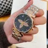 Marque Regarde des femmes girl Flower Style Metal Steel Band Quartz Wrist Watch L427975847