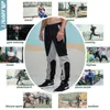 AIMPACT Jogger Брюки для мужчин Хлопковые лоскутные спортивные штаны для спортивных штанов для спортивных брюк Active Повседневная Брюки Брюки Hiphop AM5004 P0811
