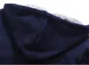 Kış Kalın erkek Tasarımları Ter Suits Uzun Kollu Kalın Eşofman Tam Zip Koşu Koşu Parkı Takım Elbise Erkek Eşofman Setleri Ceketler 2 Parça Set