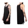 Spring Summer Slip Cotton High Street Hole Men's Tank Tops Male Hip-hop Vest