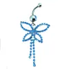 YYJFF D0050 Bowknot Belly Navel Button Ring Mix Colors