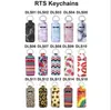 Neoprene Chapstick Holder Favor Lipstick Cases Cover Portable Balm Holders Marble Style Key chain RTS Keyrings Party Gifts RH2988