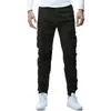 Pantaloni da uomo Nice Autumn Men Tide Casual Uomo 29-39 Pantaloni della tuta Pantaloni multi-tasca per lavaggio all'aperto