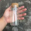 57x120x43mm 230 ml grandes bouteilles de stockage de safran en verre bouchons bocaux de qualité alimentaire pour transparent écologique 12 pièces haute quantité
