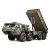 HG P803A 8x8WD RC voiture 1:12 2.4G radiocommande voiture robuste camion remorque pour l'armée américaine militaire 5KG capacité adulte enfant jouet cadeaux