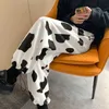 pantalon de motif de vache