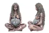 Statue de la terre mère Gaia, déesse de la terre, ornements, artisanat, maison, salon, étude, jardin, statue en résine, art déco277P