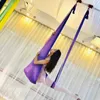 Colorful Aerial Yoga Hammock 5*2.8m Anti-Gravity Belts Yoga Swing H1026