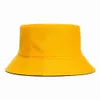 Double-Sided Wearable Game Chapéus Bucket Chapéu Canvas Fisherman-Hat Casual Moda Simples Cor para Homens e Mulheres Pedidos Basin Basin Caps Sunhat