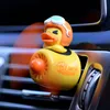 New style toon duckling Pilot Air Freshener perfume Automobile Interior Perfume Clip Fragrance Ornament Car Accessories