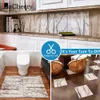 Moderne dikke zelfklevende tegels vloer stickers marmeren badkamer grond wallpapers pvc slaapkamer meubels muursticker kamer decor 210705