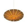 Lampe à suspension moderne en bambou UFO Umbrella Pastoral Natural Hotel Restaurant Dinning Hall Bar Cafe Nordic Wood Suspension Light