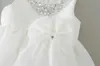 Retail Baby Girl Wedding Dresses Bow Birthday Dress Puffy Party Sundress Clothing 0-2T 8022BB 210610