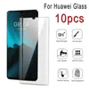 10pcs Protective Glass For Huawei P10 P20 P30 Lite P30Pro Screen Protector P9 Plus P Smart 2021 Tempered Film Cell Phone Protectors