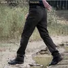 100% Stretch Cotton Military Tactical Pants Men Outdoor Training Hiking Trousers Male Casual Many Pockets Goth Cargo Pants H1223