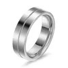 Anéis de casamento Casal de jóias de moda para presente de aniversário Presente de aço inoxidável Mulheres do anel conjunto de noivas Jewellry