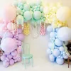 pastel regenboog decor