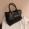 Evening Bags Large Weave Tote Bag 2022 Fashion High-quality PU Leather Women's Designer Handbag High Capacity Shoulder