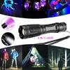 2in1 UV + luz branca LED Lanterna Linternas Torch 395nm Detector ultravioleta para acampar tapete animal de estimação urina escorpiões 210322