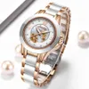 Gift SUNKTA Rose Gold Watches Women Fashion Watch Luxury Brand Quartz Wristwatch Ladies Bracelet Women's Watches For Women Clock 210517