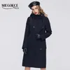 Miegofce весенняя коллекция женщин ветровка с холодным пальто устойчивого пальто и капота для модных мод 210914