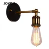 Vägglampor American Loft Industrial Retro LED Light Corridor Cafe Bar SCONCE E27 BULB FÖR HOME DECORATION LIGHTING