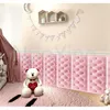 Wallpapers Tatami Soft Pack Sticker Zelfklevende Baby Nachtkastje Anti-Collision Muur Mat Slaapkamer Achtergrond Dikker