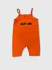 Perakende kız bebek mektubu romper tulumlar sıska kızlar yular ile outheshoulder tulum onepiece onesies aters 5 6716540