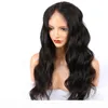 150180 Dichtheid Voorgeplukt 360 Lace Body Wave Harenpruiken met babyhaar Peruaanse maagdelijk haar Body Wave Glueless Lace Wig1888856