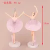 3 Pink Dance Ballerina mão para fazer atacado linda menina princesa boneca pvc brinquedo bolo decoração tide jogar