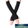 Coréen printemps automne mignon tricoté gants sans doigts demi doigt poignet couverture mode polyvalent poignet couverture hiver gants