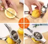 Roestvrij staal Citroenen Squeezer Extractor Pers Ruimers Juicer Hand Manual Orange Citrus Lime Lemon Fruit Squeezers Keukengerei