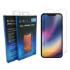 X0908D 3D Tempered Glass Cell Phone Screen Protector for iPhone 13 12 mini Pro Max Protectors Film 0.3mm with retail Box / opp bags